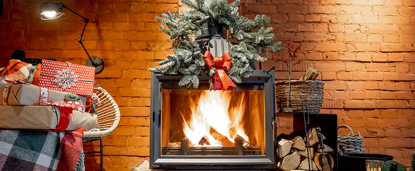 Travis Industries Linear Gas Fireplace Installation in Lynn, Massachusetts
