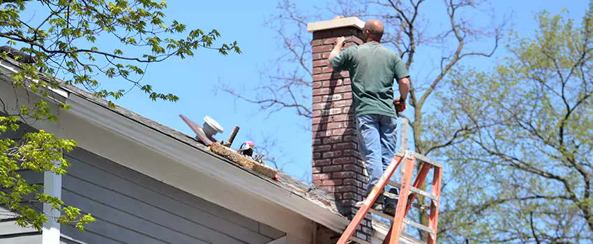 Vinyl and PVC Chimney Flashing Installation in Lynn, MA