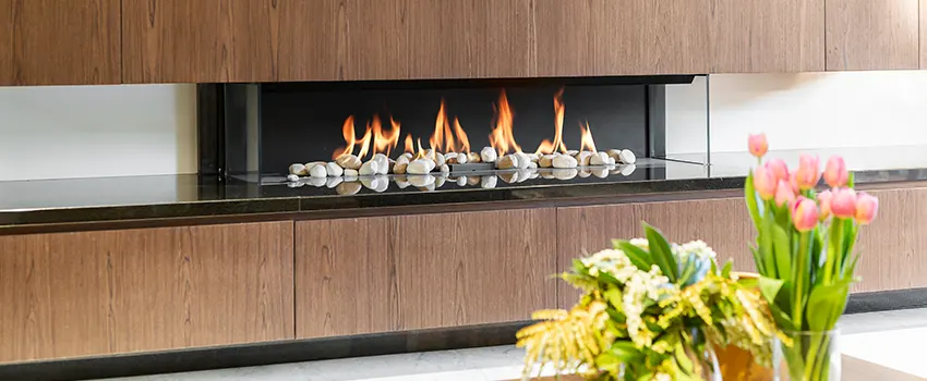 Double-height Fireplace Design Refurbishment in Lynn, Massachusetts